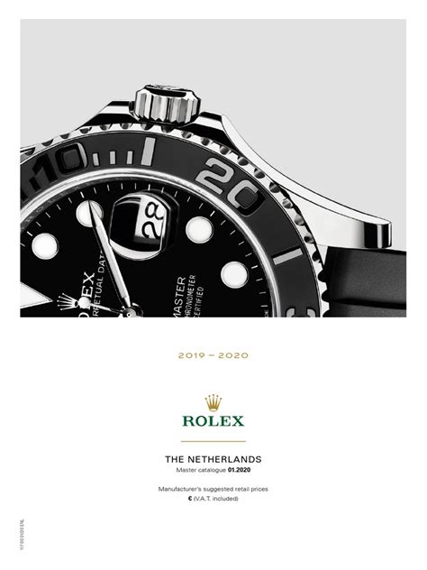 prijslijst rolex 2020|rolex horloges prijs.